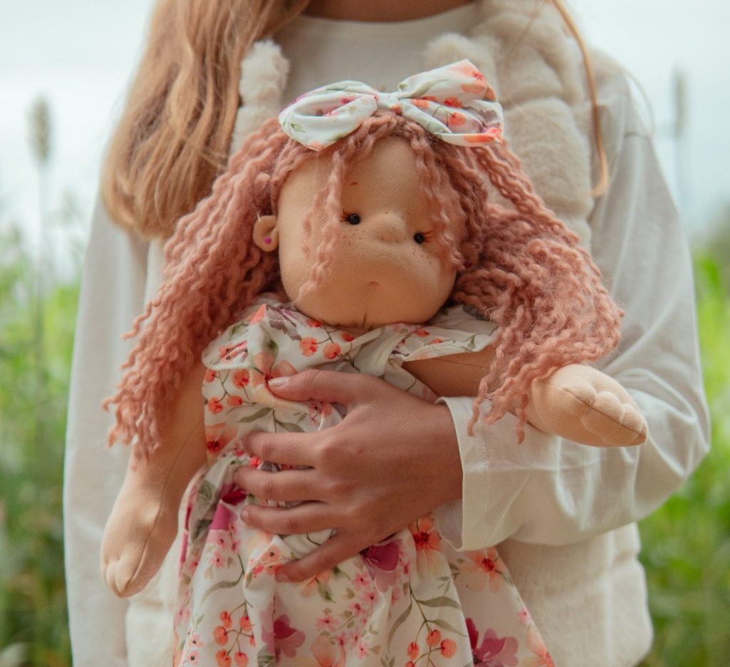 muñeca tela bebé baby doll personalizada regalo unica